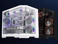 AntarcChill Computer Casing Micro ATX PC Case Gaming Case Sleek & Spacious Customizable Stylish Design Gaming Case