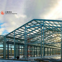 Entrepôt préfabriqué en acier sur mesure, conception d'entrepôt préfabriqué, structure en acier industrielle professionnelle