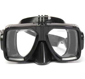 Gafas de buceo de vidrio templado subacuático, máscara de natación, gafas de buceo con soporte para cámara - Product Image 4