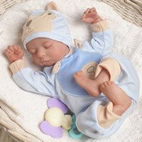 Babeside gros réaliste complet de silicone em vrai vinyle silicone bébé poupées de silicona kit jouets nouveau-né poupée reborn
