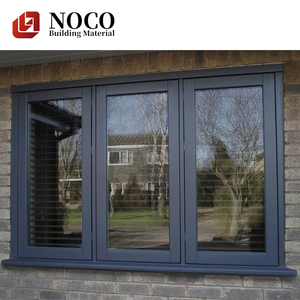 Noco cách âm casement bay phổ biến đôi kính cửa sổ nhôm nhôm cửa sổ pháp hiện đại Swing Bắc Mỹ thị trường - Product Image 5