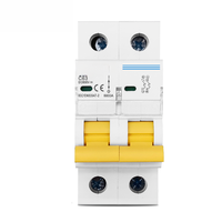 Disjoncteur 2P DC 600V, courbe C, unipolaire, fusible à courant continu pour PV