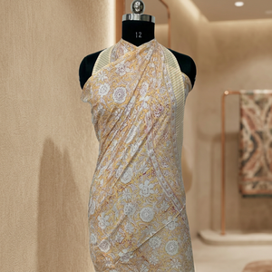 New Arrival Women's Wholesale Custom Indian Manufacturer <b>Swimdress</b> Cover Sarong Sea Printed 100% Cotton Breathable Flower Jhelum - Product Image 2