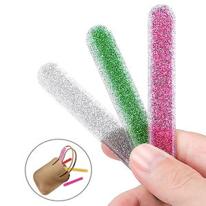 Lima de Uñas de Vidrio Impresa de Alta Calidad, Colorida, de Doble Cara, Ergonómica, Herramienta de Manicura para el Cuidado de las Uñas - Product Image 3