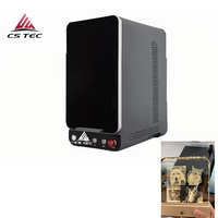 Machine de gravure laser UV CS Tec 3 en 1 pour tous les matériaux pour le marquage de tissu de cristal de verre de bois en métal
