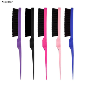 Pettine per Tintura Capelli Wanmei, Spazzola in Plastica Smaltata con Setole di Cinghiale e Nylon per Styling e Volume - Product Image 1