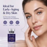 Seek Pretty 5ml 10pcs Sérum Ampoule PDRN Collagène pour le Renouvellement Cutané, Atténuation des Rides, Booster Raffermissant et Hydratant