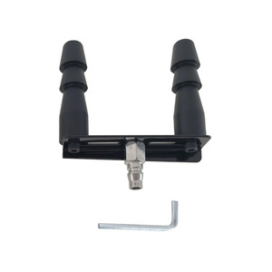 Connecteur double fourche spécial pour femmes, adaptateur double prise métallique, pour le commerce extérieur, direct usine transfrontalière - Product Image 3