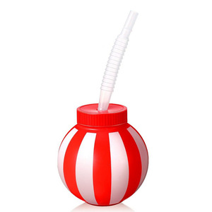 ขวดน้ำพลาสติกแบบใช้ซ้ำได้ขนาด 500 มล. เป็นมิตรกับสิ่งแวดล้อม - แก้วเฮอร์คิวล์ส บาร์ - ทำด้วยมือพร้อมฝาปิด - Product Image 5