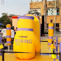 Gant de boxe gonflable géant surdimensionné pour l'ouverture de salle de sport, la promotion de combats de boxe, les événements et les fêtes