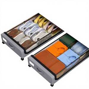 Caja de Almacenamiento Plegable Rectangular de Tela para Organización de Ropa con Mesa Jiahao - Product Image 1