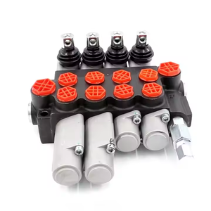 Válvula Direccional Monobloque Manual de 4 Vías P40-G12-G38-2OT-2QTW, Válvula de Control Hidráulico para Venta al por Mayor y OEM Personalizado - Product Image 2