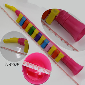 Fábrica al por mayor 8-Key Children's Play Melodica ABS 13 key armónica Rosa portátil juguete melodicas - Product Image 6