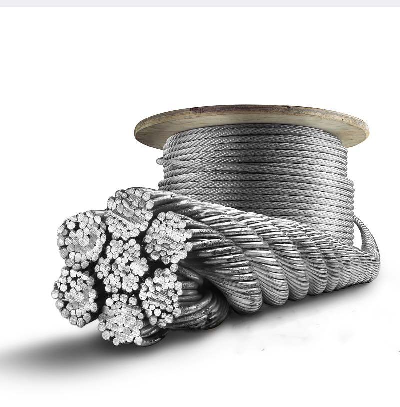 Cabo galvanizado Marine Cable 6x36SW + IWRC Steel Wire Rope