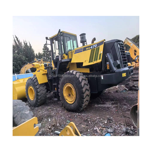 Chargeuse sur pneus WA470-6 Komatsu d'occasion du Japon Les composants de base comprennent un moteur, une boîte de vitesses et une pompe Charge nominale de 6 tonnes Similaire à WA380-3 - Product Image 3