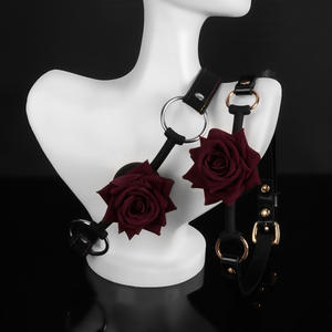 Bâillon buccal en silicone souple, design respirant et confortable, accessoires de bondage romantique pour adultes, jouets intimes pour couples - Product Image 4