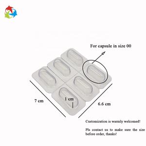 Khay Thuốc Trong Suốt Hộp Đựng Viên Nang Rỗng - Product Image 3