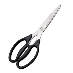 Stainless Steel Kitchen Scissors 8 <b>In</b> Black Blade For Cutting <b>Chicken</b> Steak Barbecue Use - Product Image 4