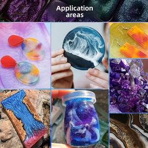 Polvere di Pigmento Inorganico Ossido di Ferro Fortemente Colorante in Sacchetti da 5g, 24 Colori Perlescenti per Colorazione Resina Epossidica e Resina UV - Product Image 4