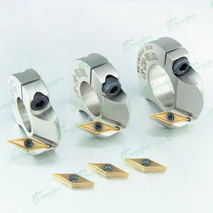 45 °   Fasenring Bearbeitungszentrum Kopf Wolframkarbid-Drehwerkzeuge WC/SP/TE/WD/SSO Wolframkarbid-Einsätze - Product Image 6