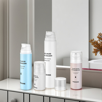 Haute qualité grande capacité en plastique Airless pompe pot PP vide Lotion crème shampooing cosmétique emballage Logo PP matériel