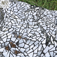 Tissu Velours à Paillettes Argentées Brillant Grande Forme Spéciale Miroir Nanyee Textile pour Costumes de Scène