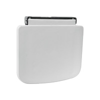 Chaise de baignoire de salle de bain durable avec siège de douche pliable mural de sécurité blanc au design moderne