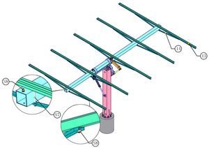 Kit de montage <span class=keywords><strong>solaire</strong></span> en acier pré-galvanisé Installation facile pour la lager de <span class=keywords><strong>traqueur</strong></span> <span class=keywords><strong>solaire</strong></span> sur le toit résidentiel - Product Image 3