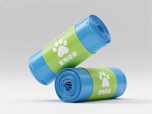 Sacs à déjections canines imperméables personnalisables parfumés fabriqués en Chine, vente en gros, échantillon gratuit, service personnalisé - Product Image 3