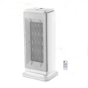 Tháp Gốm Điện Nhà Máy 1000/2000W Máy Sưởi Bức Xạ Ptc Máy Sưởi Điện Không Gian Điều Khiển Từ Xa