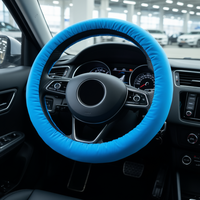 Funda para Volante Azul, Suave al Tacto, Universal, Accesorios para Auto