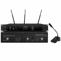 Système de conférence sans fil compatible Dante Audio Network, capacité 168 unités, unité principale pour la salle du Parlement
