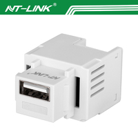 Chargeur mural USB 5V 2A de type Keystone