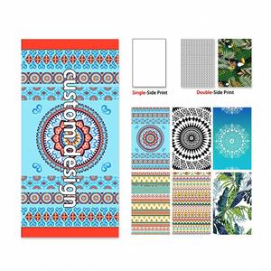 GRS Certified Recycled RPET Sand Free Beach <b>Towel</b> Sustainable Eco-Friendly Custom Design <b>Microfiber</b> <b>Towels</b> for Brands - Product Image 2