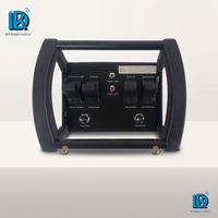 Télécommande noire 4 leviers, bon prix, étanche IP68, sans fil, pour grue, camion, personnalisation disponible