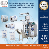 Film d'emballage en rouleau pour glacières alimentaires en stock, compatible avec les machines d'emballage automatiques, résistant au congélateur, livraison express, modèle YH-022