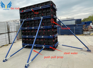 Ván Khuôn có thể điều chỉnh tái sử dụng cho tường xây dựng cột vuông có thể điều chỉnh cột tròn và ván khuôn bê tông nhựa - Product Image 6
