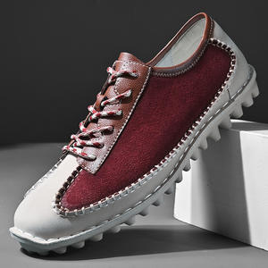 Baskets d'étudiant grande taille mocassins pour hommes chaussures décontractées pour hommes chaussures de marche à cheville basse - Product Image 1