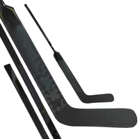 Bâton de hockey sur glace personnalisé Pulse 380g léger 100% fibre de carbone résistant aux bris 165cm P92/P88/P98 pour gardien de but