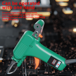 <span class=keywords><strong>Xu</strong></span> Feng Wang เครื่องมือเชื่อมปืนบัดกรีระบบดิจิทัลอัจฉริยะแบบมือถือใหม่ - Product Image 3