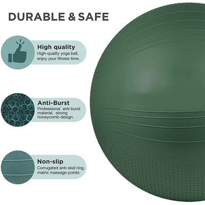 Boule d'équilibre <span class=keywords><strong>de</strong></span> Yoga en Pvc antidérapant, épais, personnalisé, pour l'entraînement, le Fitness - Product Image 4