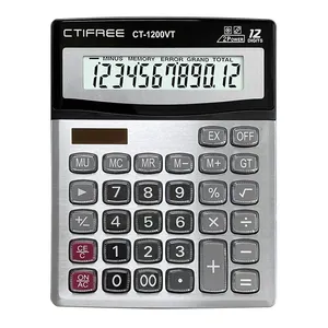 Calcul adora Electronic Calculator 12-stelliger Schreibtisch zähler Solar & Battery Power Display Multifunktion aler Finanz rechner