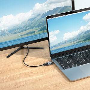 Câble Hoco Type C vers <span class=keywords><strong>HDMI</strong></span> compatible, convertisseur USB C vers <span class=keywords><strong>HDMI</strong></span>, <span class=keywords><strong>adaptateur</strong></span> HD 4K USB OTG HDTV pour MacBook <span class=keywords><strong>Chromebook</strong></span> Samsung Xiaomi - Product Image 6