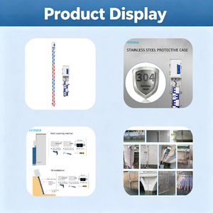 Veinasa-DZSC02 RS485 Relais de surveillance numérique électronique du niveau d'eau pour la mesure de la profondeur des rivières, capteur de niveau d'eau Veinasa - Product Image 2