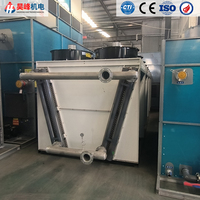 Refroidisseur adiabatique robuste 120 kW pour centrale électrique, échangeur de chaleur à condensateur pour ventilo-convecteur, refroidisseur à fluide sec