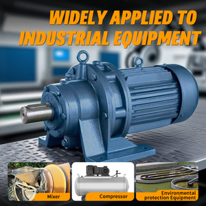 0.75KW ~ 1.5KW 사이클로이드 속도 감속기 기어 모터 BWD BLD BLED 주철 740N.m ODM 지원 - Product Image 4