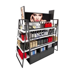 Exhibidores de Cosméticos Personalizados con Base, Estantes de Almacenamiento de Maquillaje para Tiendas, Vitrina para Labiales y Perfumes - Product Image 4