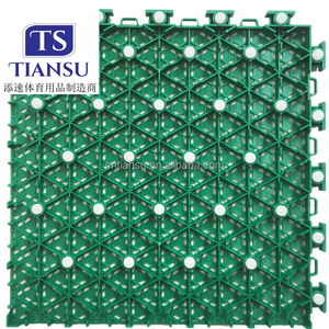 Juego completo de pisos de cancha de baloncesto de plástico para exteriores DIY, pisos deportivos multifuncionales, azulejos de PP entrelazados - Product Image 5