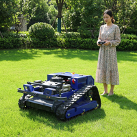 Vente en gros directe Beijun Loncin 224CC 4 temps essence 1500W tondeuses à gazon automatiques télécommandées haute puissance pour l'entretien des jardins