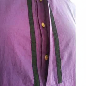 Meilleure vente Abaya musulmane traditionnelle dissimulée devant bouton organique bambou coton tenue décontractée manches froncées col à volants - Product Image 1